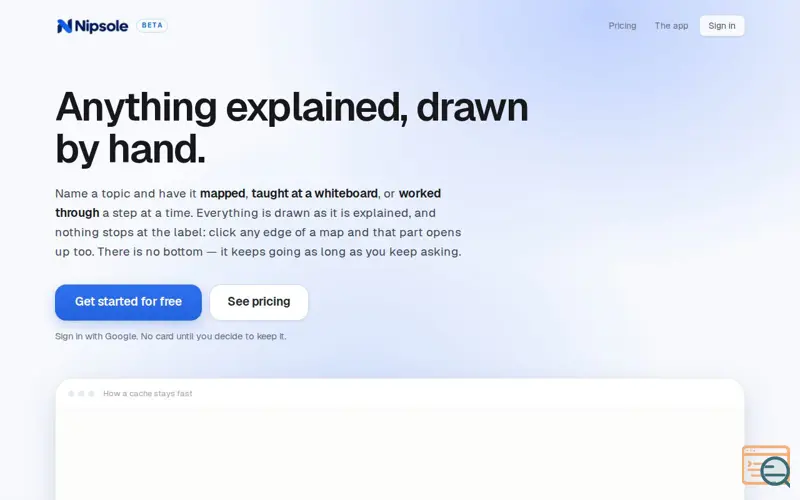 Screenshot of Nipsole - Ai teacher