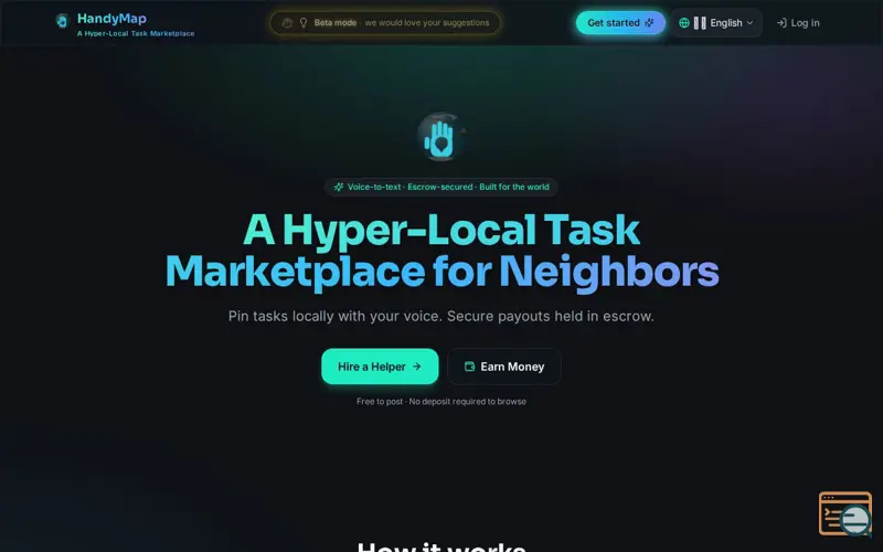 Screenshot of HandyMap