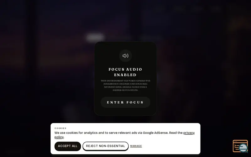 Screenshot of Aesthetic Pomodoro
