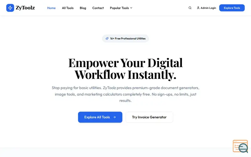 Screenshot of zytoolz