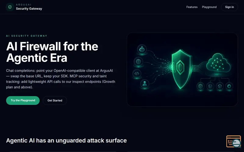 Screenshot of ArgusAI 