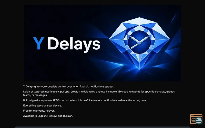 Screenshot of Y Delays