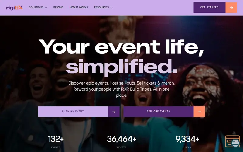 Screenshot of rigitiX