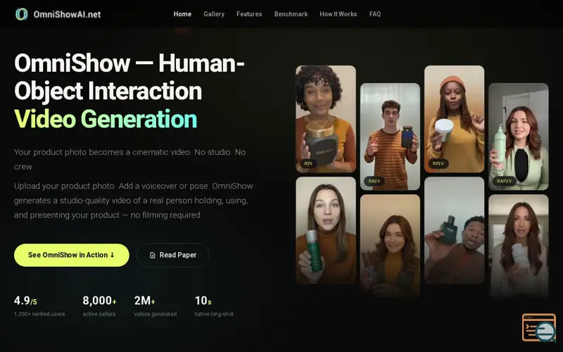 Screenshot of OmniShow