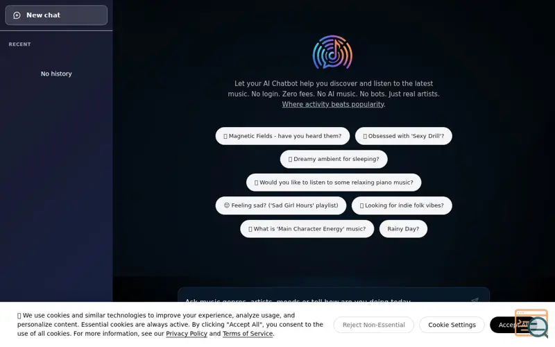 Screenshot of Sonora.Chat