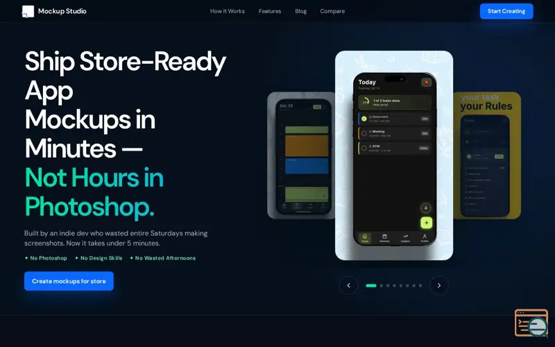 Screenshot of Mockup Editor 