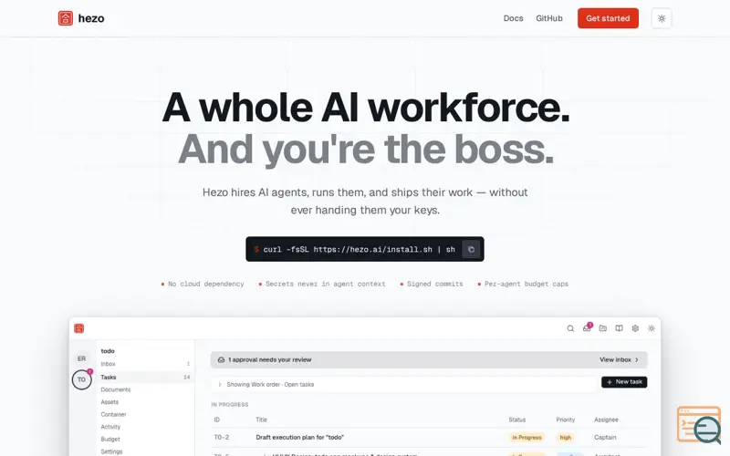 Screenshot of Hezo