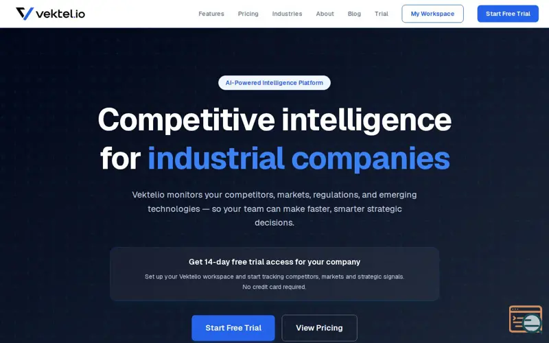 Screenshot of Vektelio