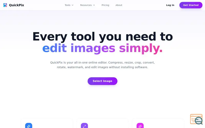 Screenshot of QuickPix