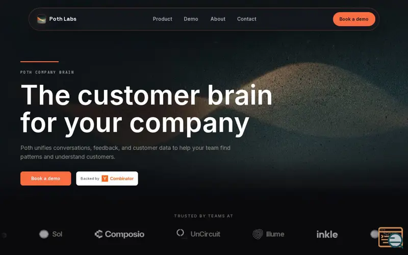Screenshot of Poth Labs