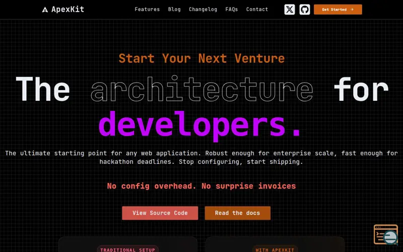 Screenshot of ApexKit