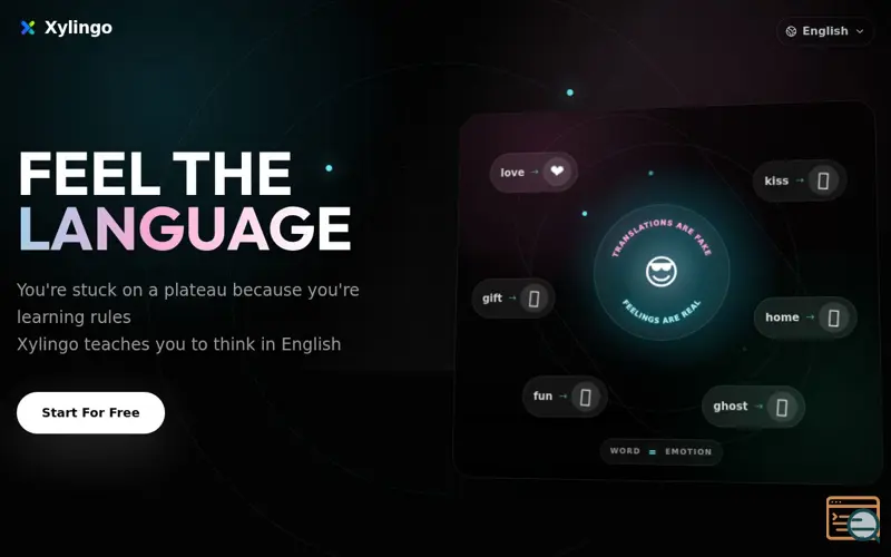 Screenshot of Xylingo