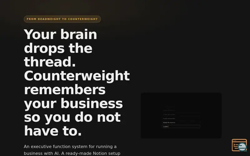 Screenshot of AI Cofounder OS