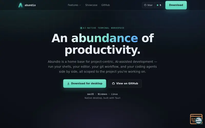 Screenshot of Abundio