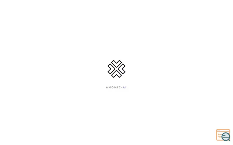 Screenshot of Amomic AI