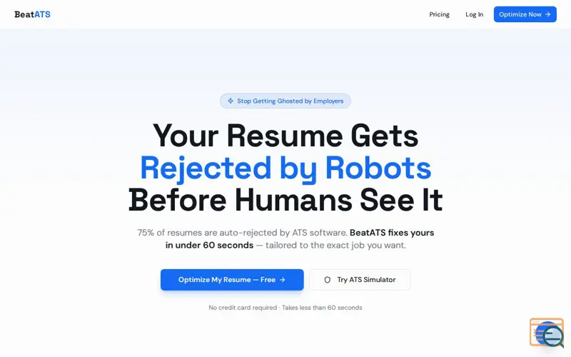 Screenshot of BeatATS — Beat the ATS. Get Interviews.