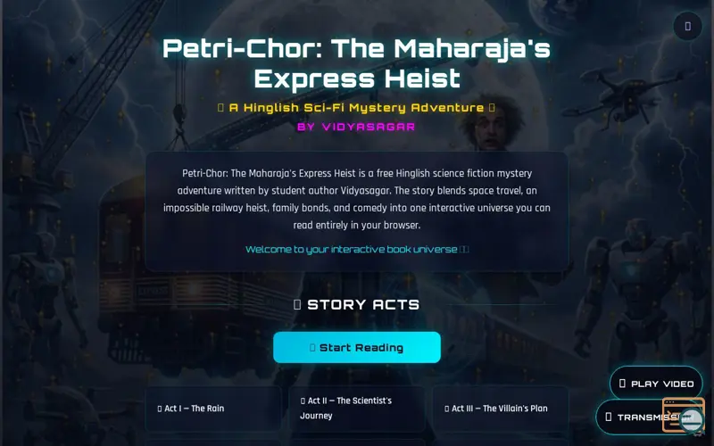 Screenshot of Petri-Chor World
