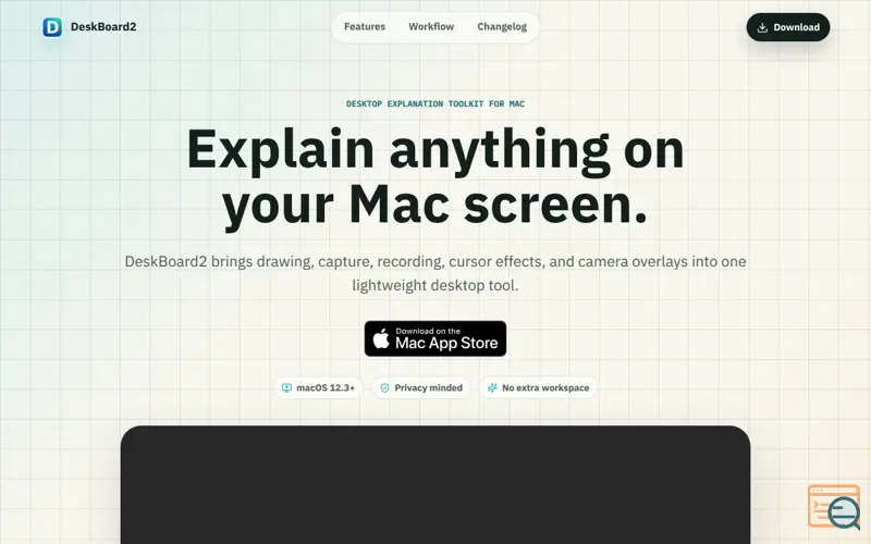 Screenshot of DeskBoard2