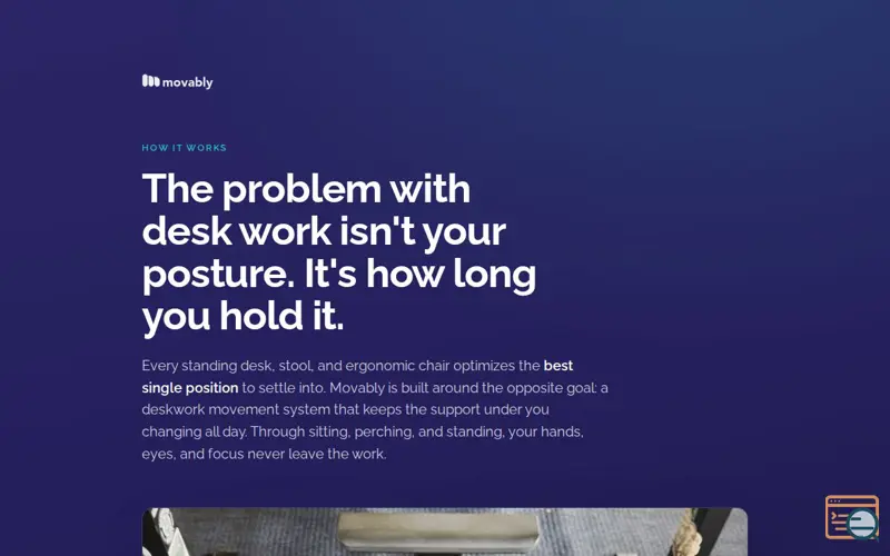 Screenshot of Movably