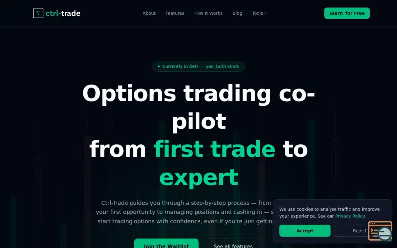 Screenshot of Ctrl-Trade