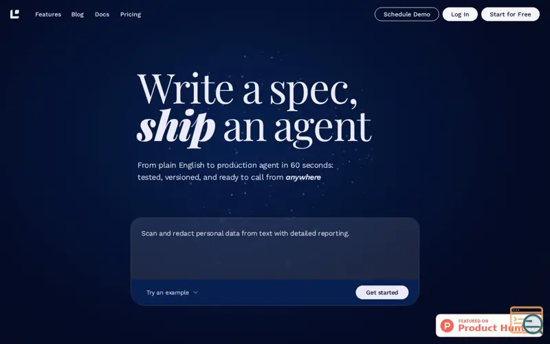 Screenshot of Logic