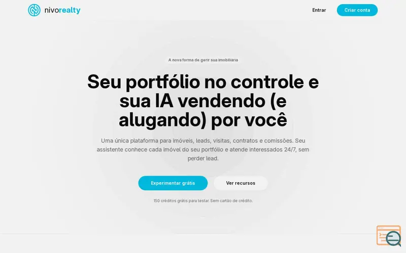 Screenshot of NivoRealty