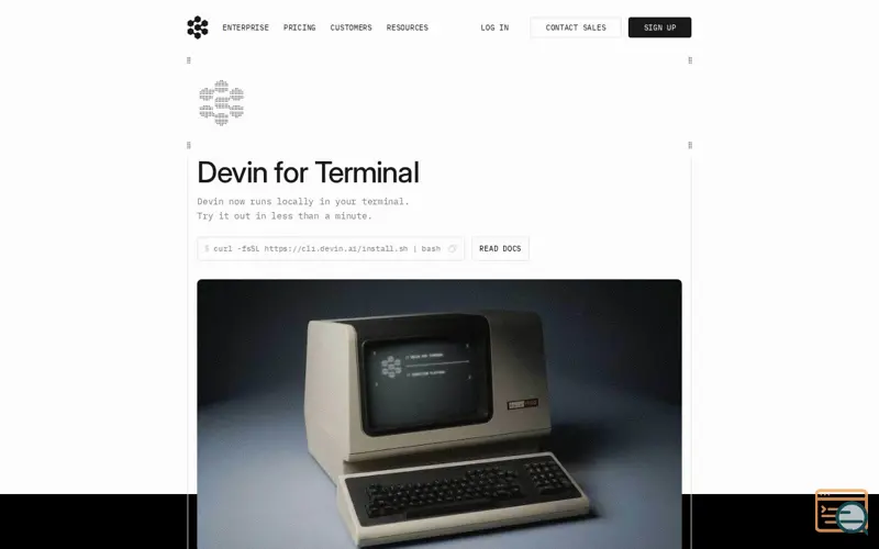 Screenshot of Devin for Terminal