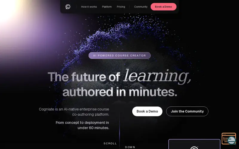 Screenshot of Cogniate AI, a launch using Uber