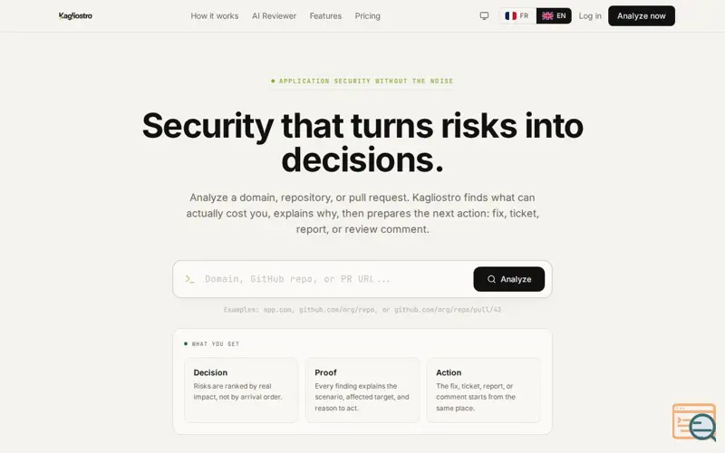 Screenshot of Kagliostro
