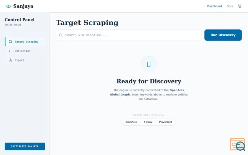 Screenshot of Sanjaya