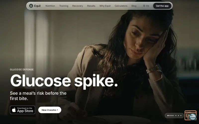 Screenshot of Equil AI