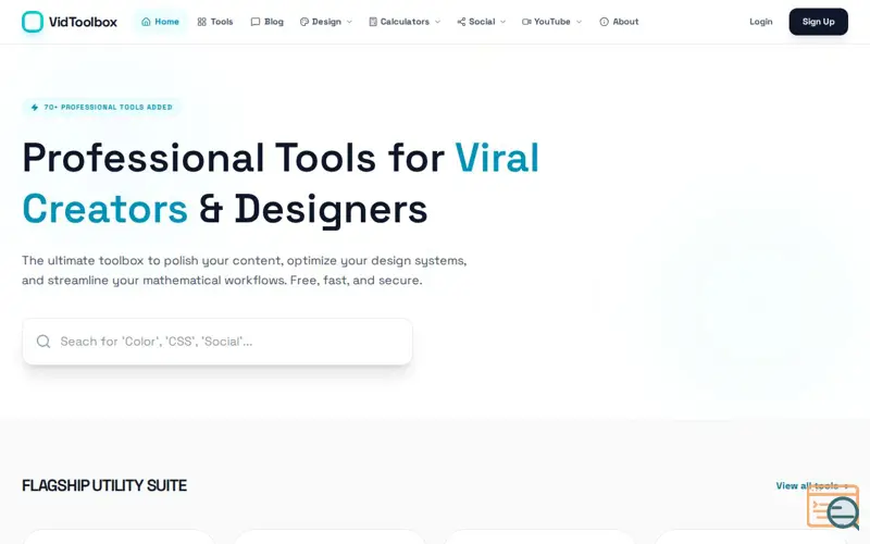 Screenshot of VidToolbox