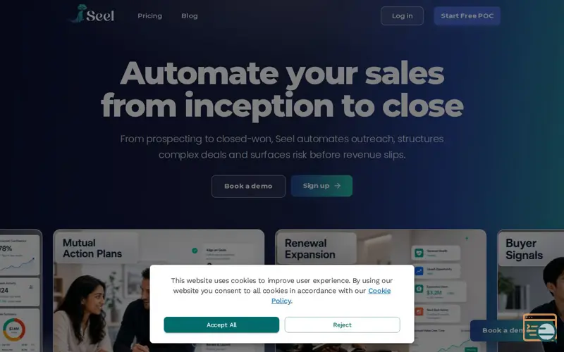Screenshot of Seel Copilot