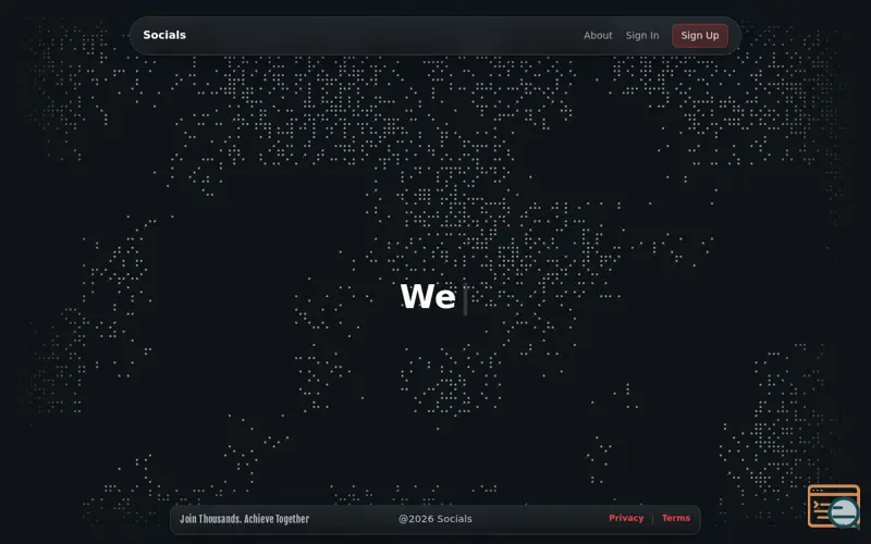 Screenshot of Socials 
