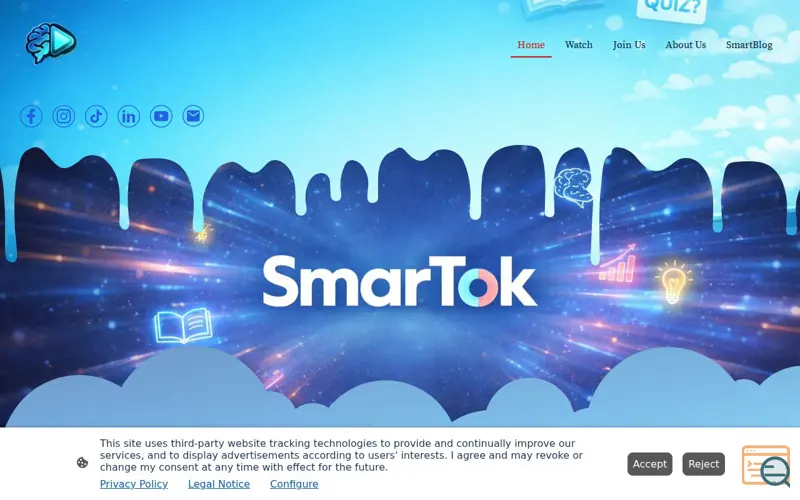 Screenshot of SmarTok