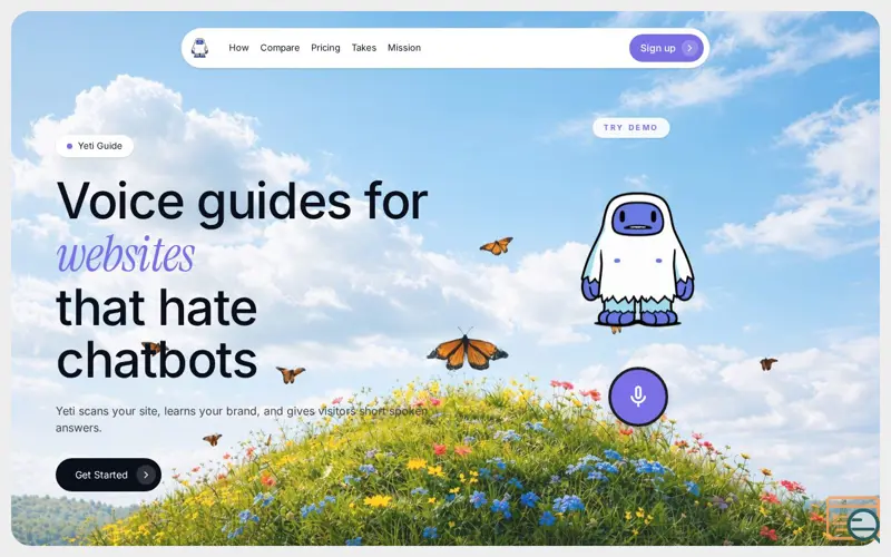 Screenshot of YetiAssistant