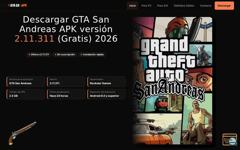 Screenshot of Descargar GTA SAN