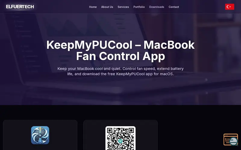 Screenshot of keep my PU cool