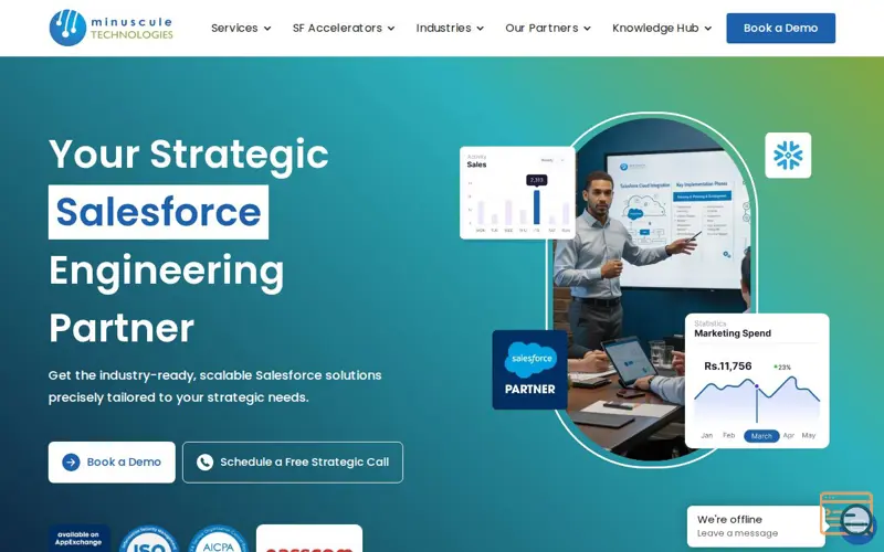 Screenshot of Minuscule Technologies LLC