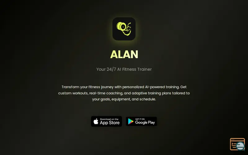 Screenshot of ALAN — AI Fitness Trainer