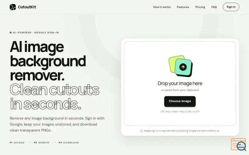 Screenshot of Free Image Background Remover – Remove Background Online