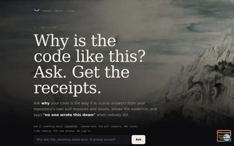 Screenshot of Icarus