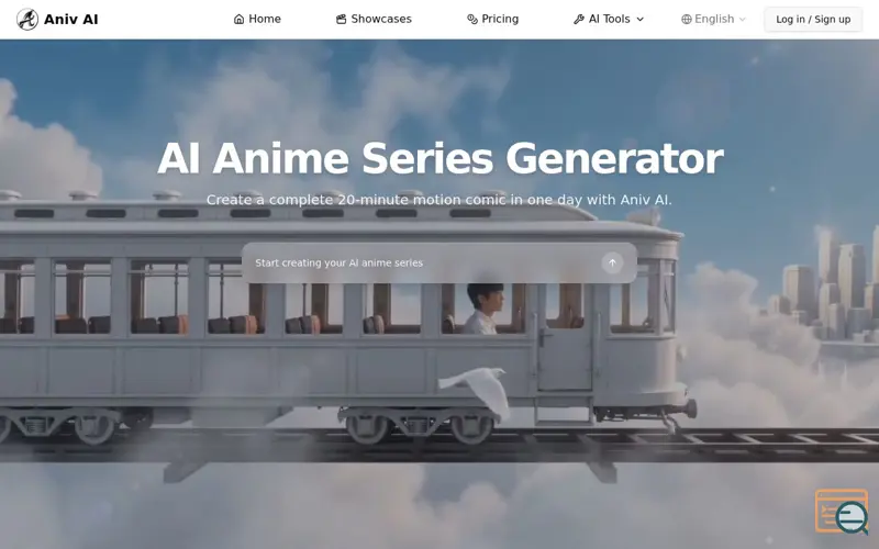 Screenshot of Aniv: AI Story Animation Generator