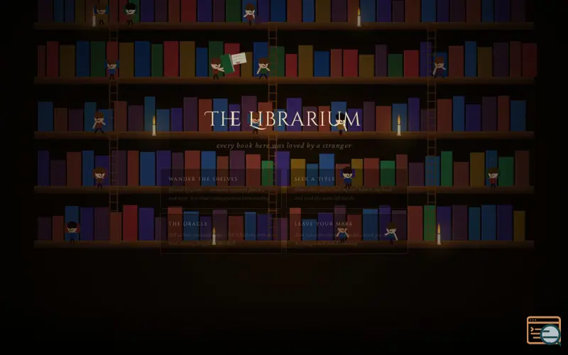 Screenshot of The Librarium