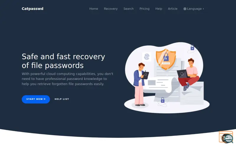 Screenshot of Catpasswd