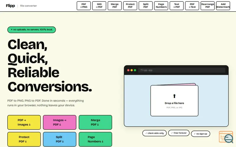 Screenshot of Flipp