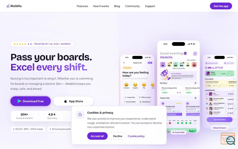 Screenshot of Abdella