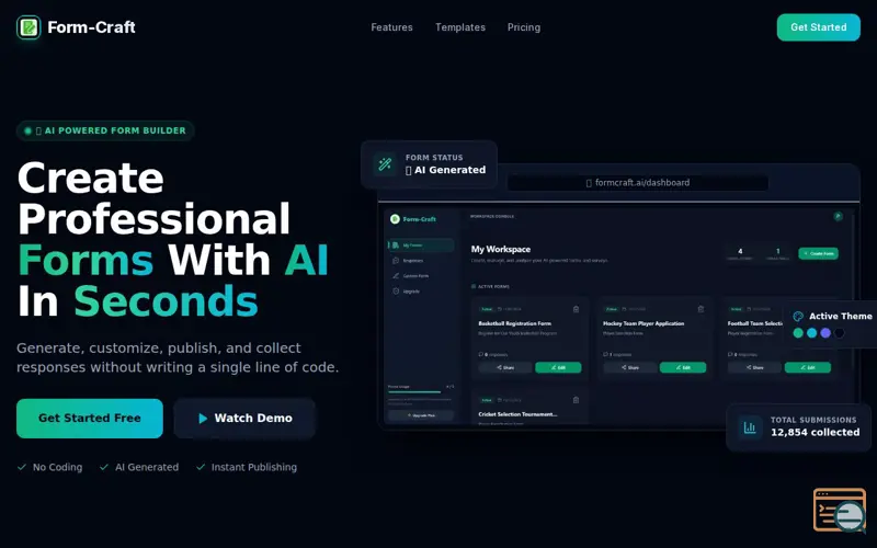 Screenshot of Form-Craft