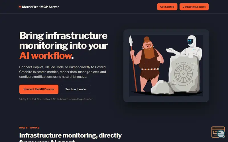 Screenshot of MetricFire MCP Server