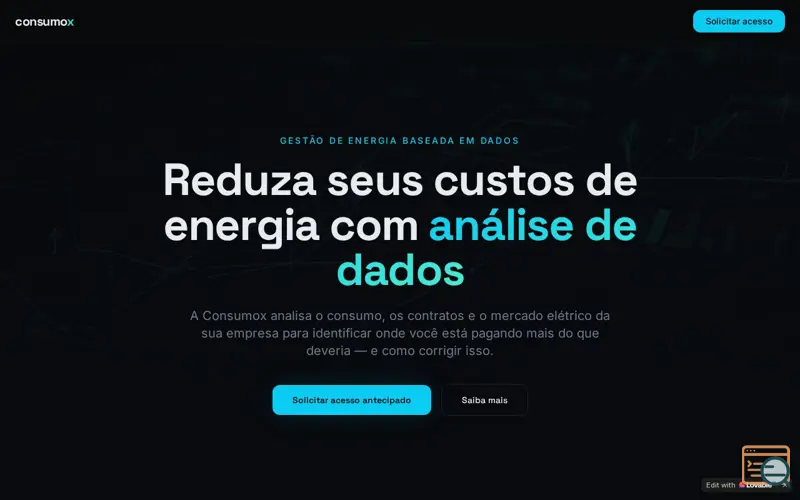 Screenshot of Consumox — Smart Energy Decisions